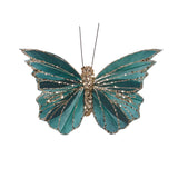 SET/6 MINI EMERALD CLIP BUTTERFLIES - Pure Apotheca