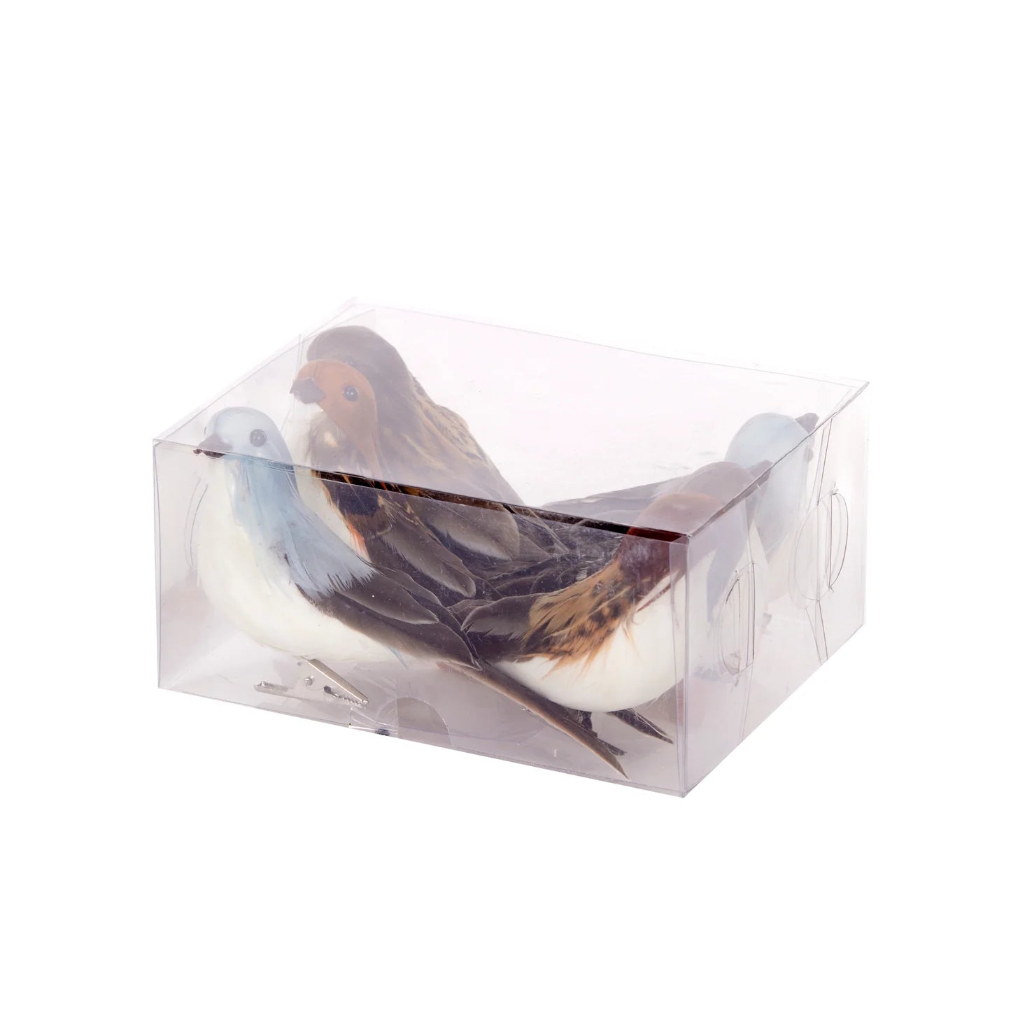 SET/6 NATURAL CLIP BIRDS - Pure Apotheca