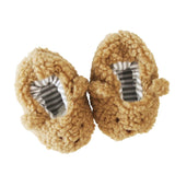 Sherpa Bear Booties Caramel 0 - 6mths - Pure Apotheca