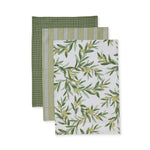 SICILIAN OLIVE TEATOWEL 3PK - Pure Apotheca