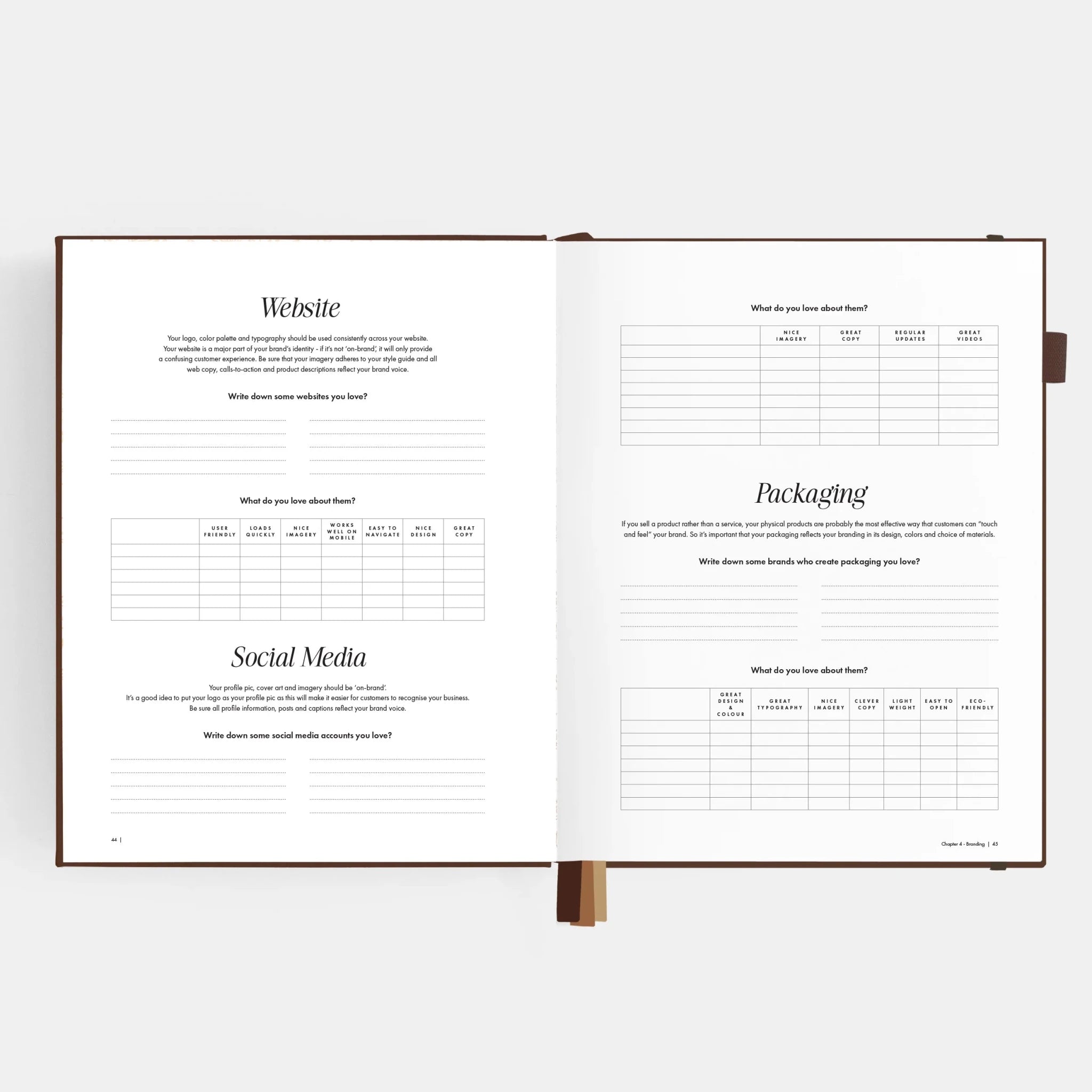Side Hustle Planner Luxe Edition Vol 4 - Chocolate - Pure Apotheca
