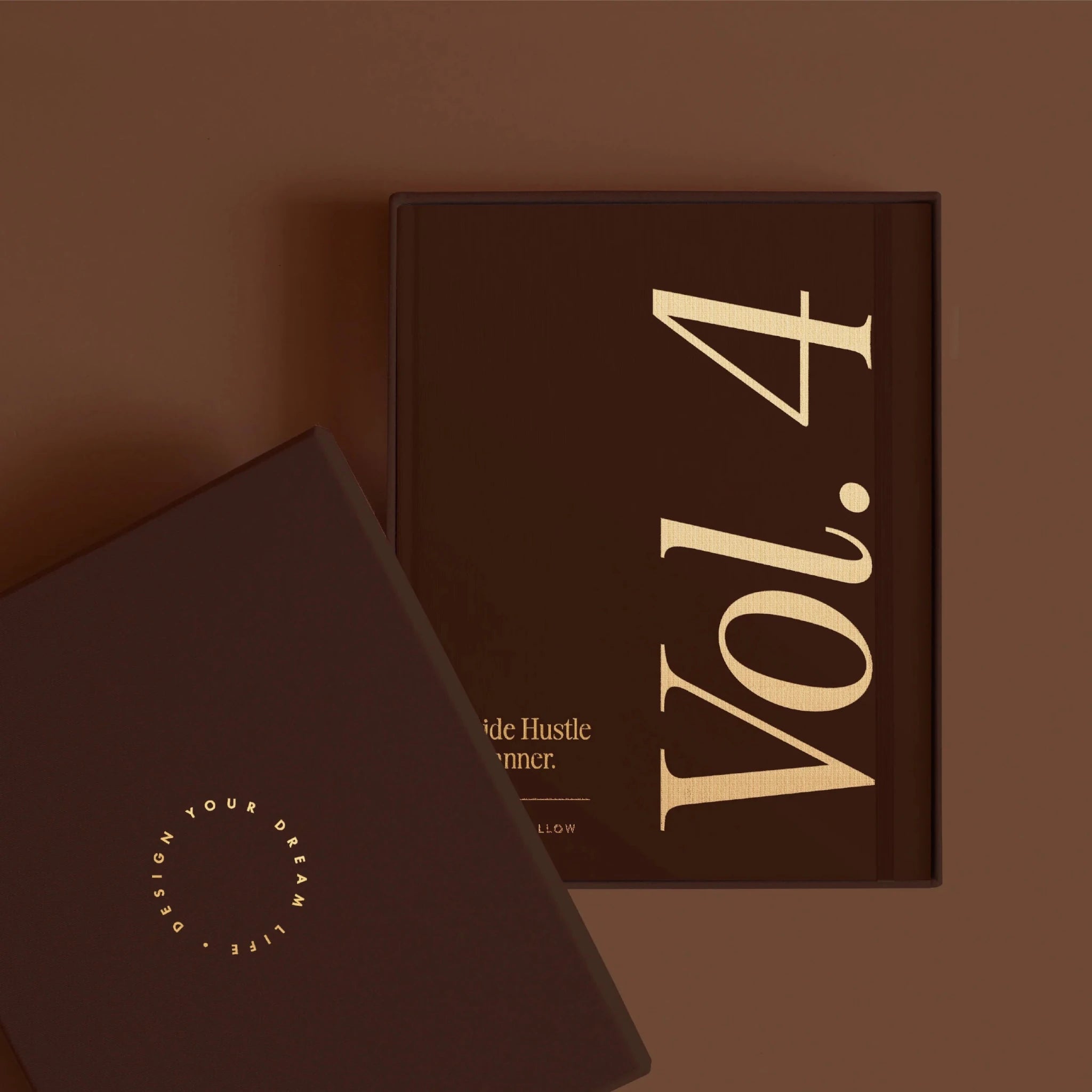 Side Hustle Planner Luxe Edition Vol 4 - Chocolate - Pure Apotheca