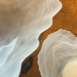 Sienna Glass Salad Bowl White - Pure Apotheca