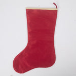 Silk Floral Meander Stocking Red - Pure Apotheca