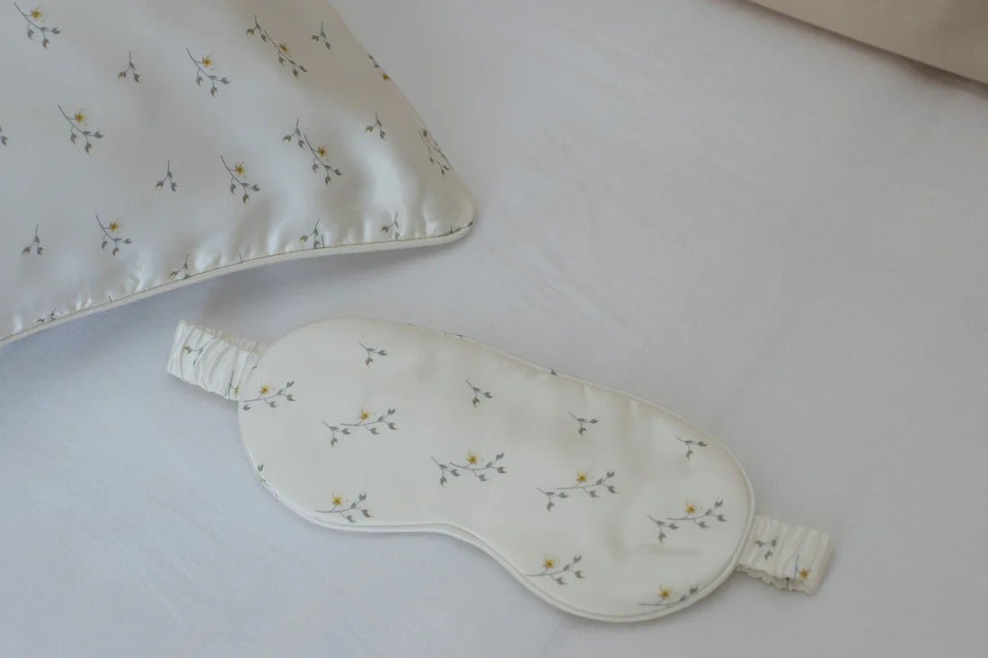 Silk Patterned Eye Mask - Pure Apotheca