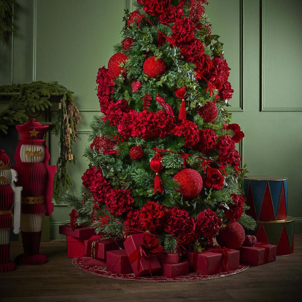 Silk Tassel Bauble Decoration Red - Pure Apotheca