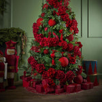 Silk Tassel Bauble Decoration Red - Pure Apotheca