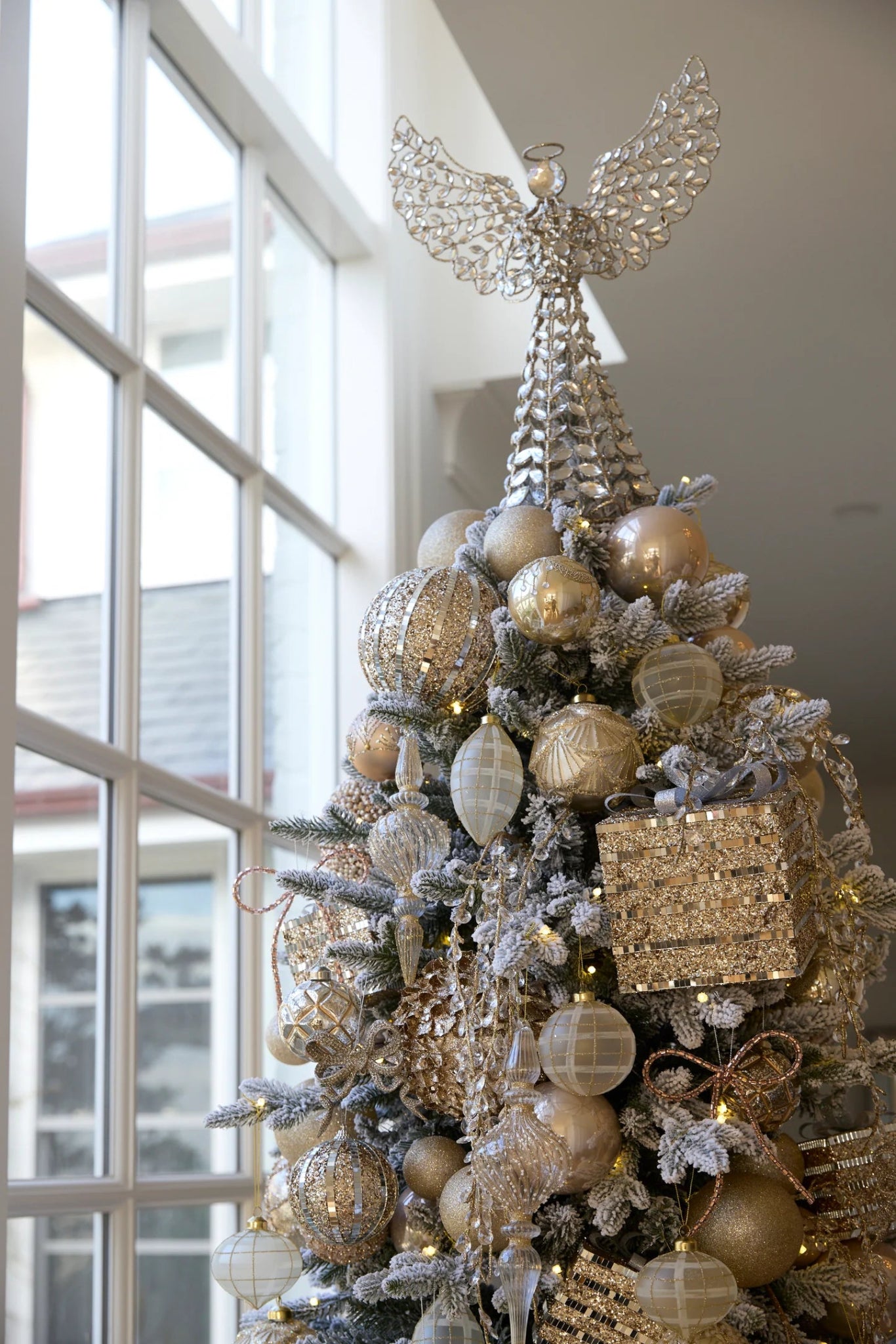 SILVER ANGEL TREE TOPPER - Pure Apotheca