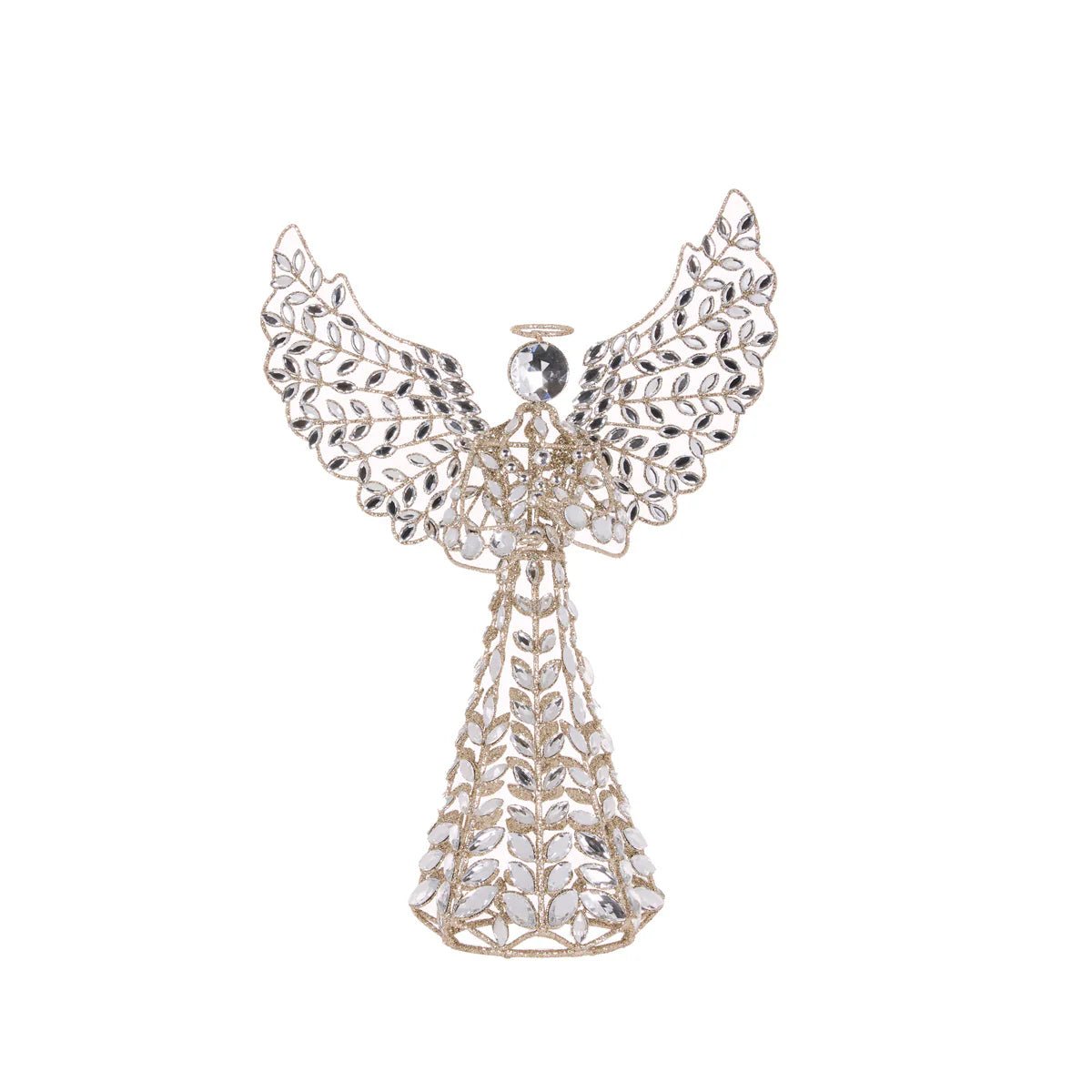 SILVER ANGEL TREE TOPPER - Pure Apotheca