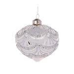 SILVER BEADED VICTORIAN ONION BAUBLE - Pure Apotheca