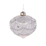SILVER BEADED VICTORIAN ONION BAUBLE - Pure Apotheca