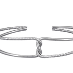 Silver Centre Link Cuff - Pure Apotheca