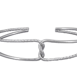 Silver Centre Link Cuff - Pure Apotheca