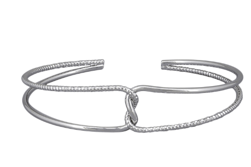 Silver Centre Link Cuff - Pure Apotheca