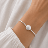 Silver Coin Pearl Bracelet - Pure Apotheca