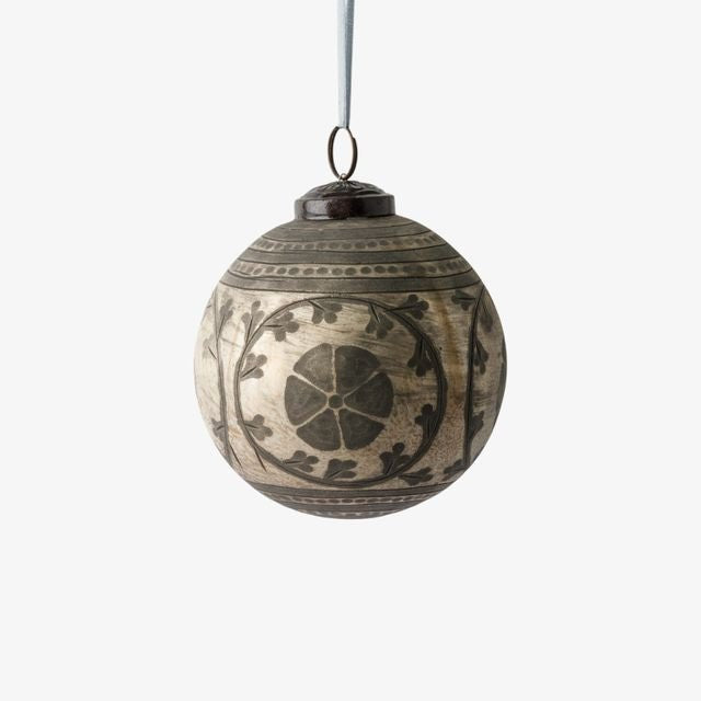 Silver Eclipse Large Hanging Ball - Pure Apotheca
