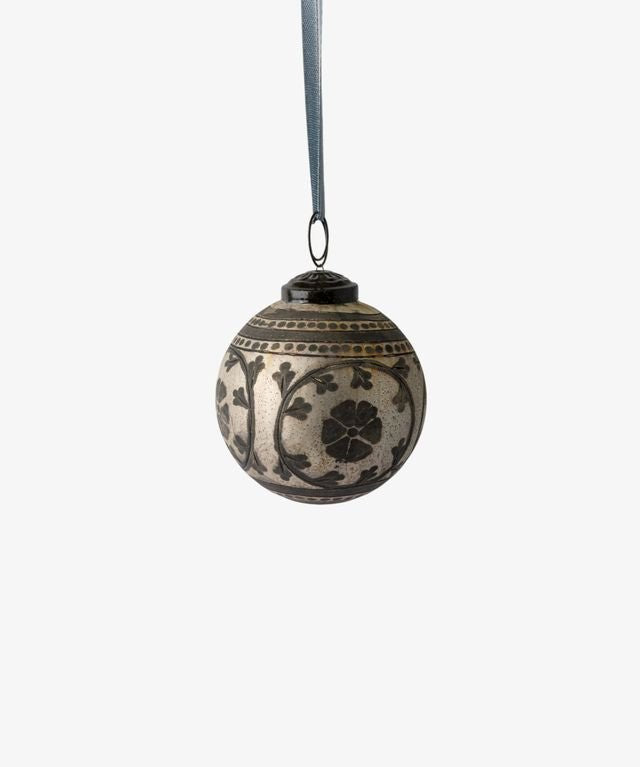 Silver Eclipse Small Hanging Ball - Pure Apotheca