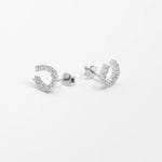 Silver Lucky Horseshoe Earring - Pure Apotheca