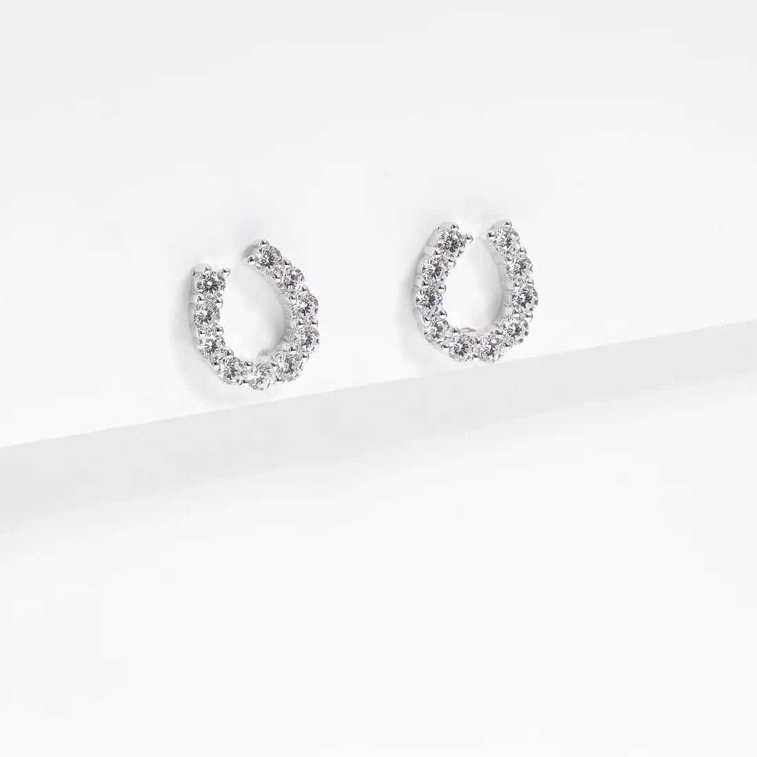 Silver Lucky Horseshoe Earring - Pure Apotheca
