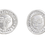 Silver Noble Coin Earring - Pure Apotheca