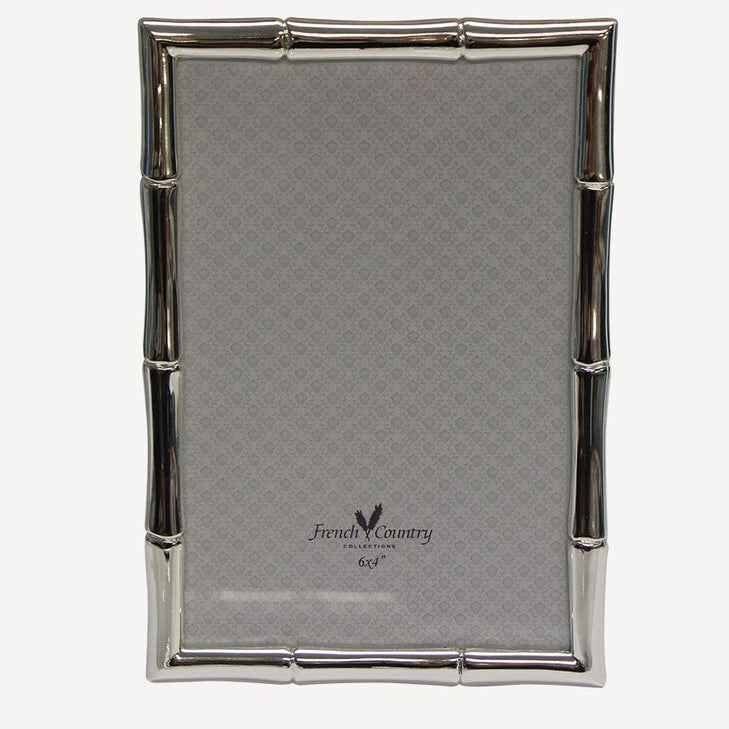 Silver Plated Lina Photoframe 4x6” - Pure Apotheca