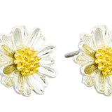 Silver Seaside Daisy Earring - Pure Apotheca