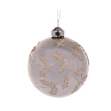 SILVER SHINE HOLLY BAUBLE - Pure Apotheca