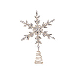 SILVER SNOWFLAKE TREE TOPPER - Pure Apotheca