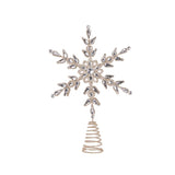 SILVER SNOWFLAKE TREE TOPPER - Pure Apotheca