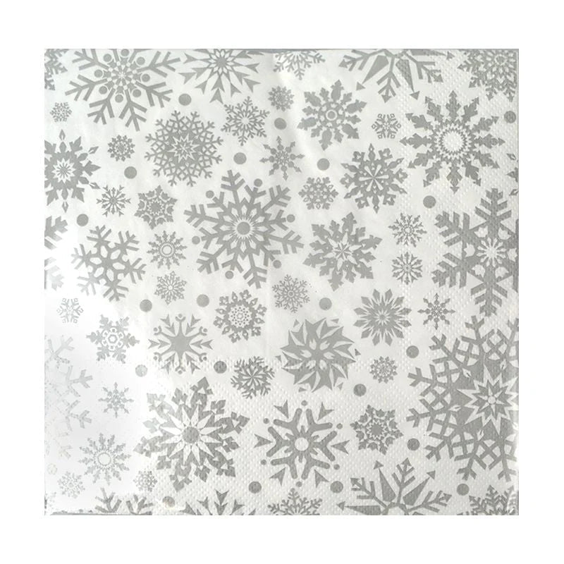 Silver Sparkle Napkin 20pk - Pure Apotheca