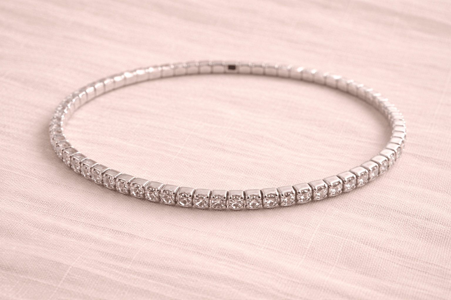 Silver Tennis Bracelet CZ - Pure Apotheca