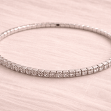 Silver Tennis Bracelet CZ - Pure Apotheca
