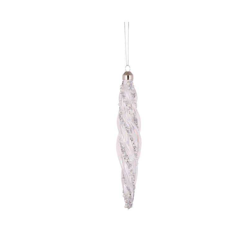 SILVER TWISTED ICICLE DROP - Pure Apotheca