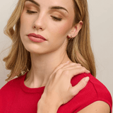 Silver Viola Hoops - Pure Apotheca