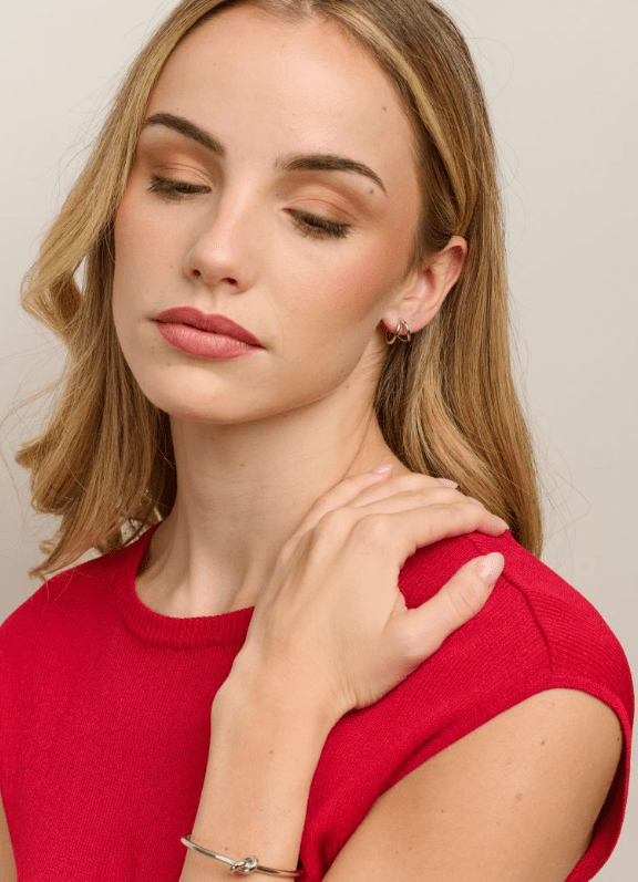Silver Viola Hoops - Pure Apotheca