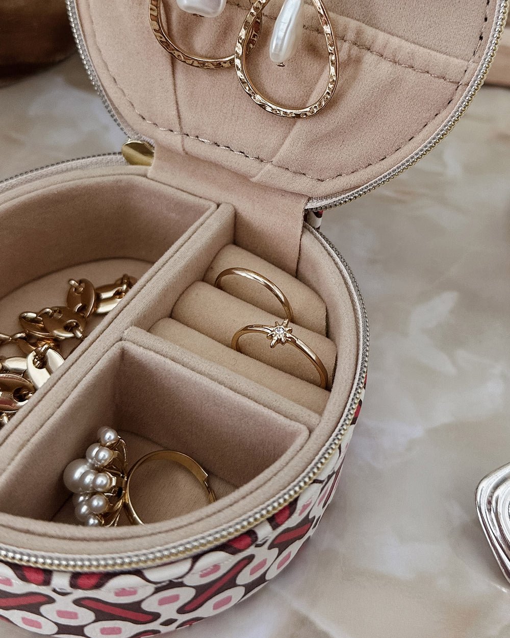 Sisco Jewellery Box Retro Pink - Pure Apotheca