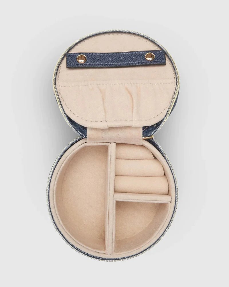 Sisco Navy Jewellery Box - Pure Apotheca