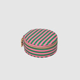 Sisco Stripe Jewellery Box Green/Bubblegum Pink - Pure Apotheca