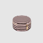 Sisco Stripe Jewellery Box Pink/Chocolate - Pure Apotheca