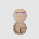 Sisco Stripe Jewellery Box Red/Sky Blue - Pure Apotheca