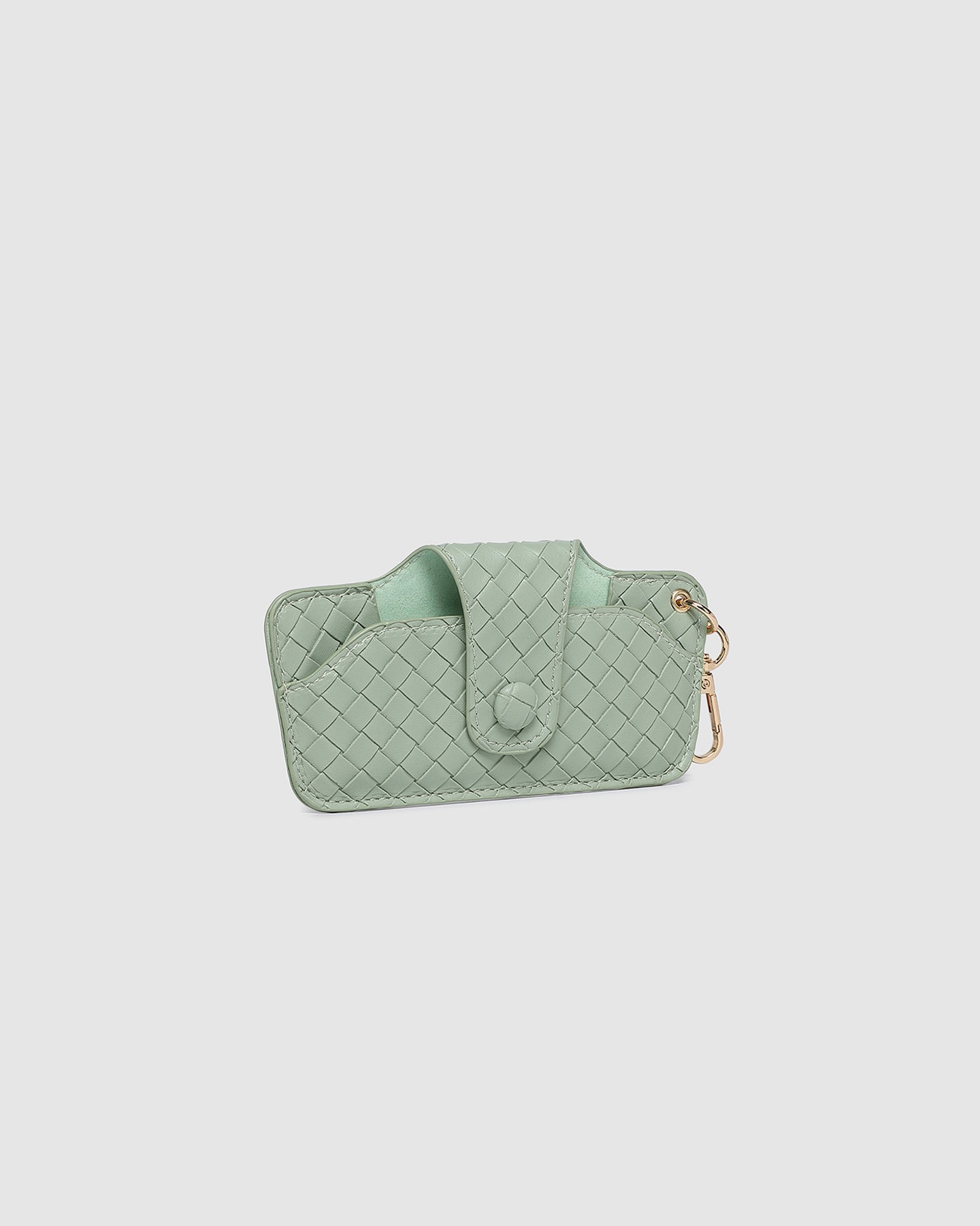 Skittle Sunglass Case Woven Sage Green - Pure Apotheca