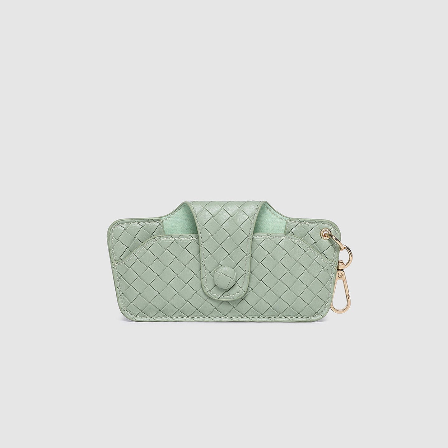 Skittle Sunglass Case Woven Sage Green - Pure Apotheca