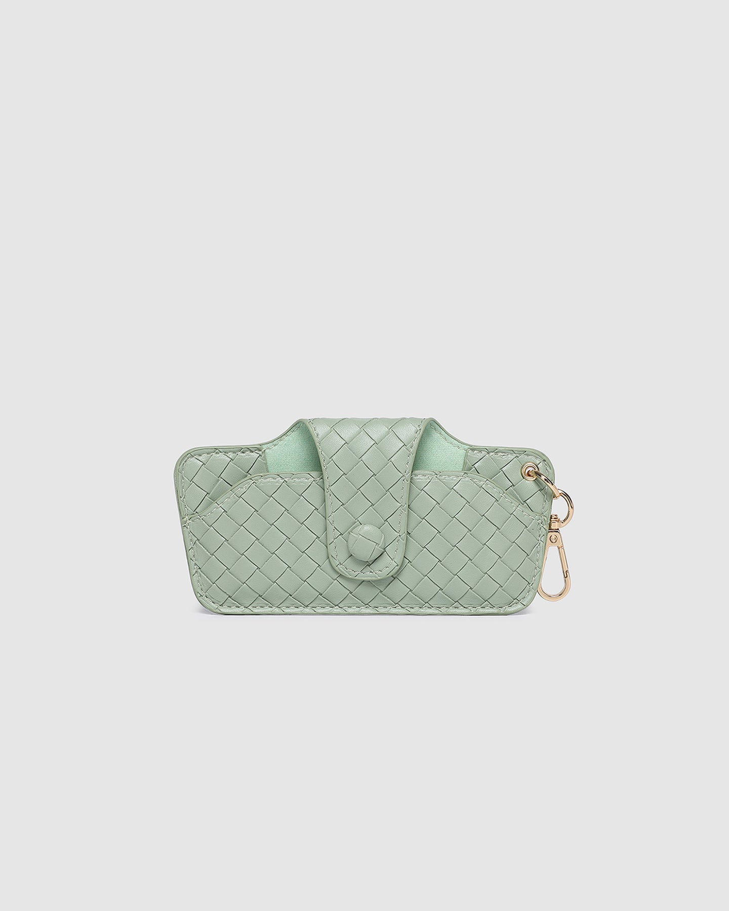 Skittle Sunglass Case Woven Sage Green - Pure Apotheca