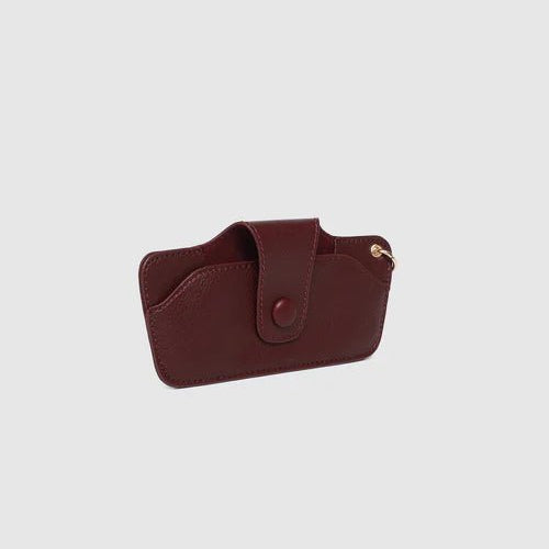 Skittle Sunglasses Case Burgundy - Pure Apotheca