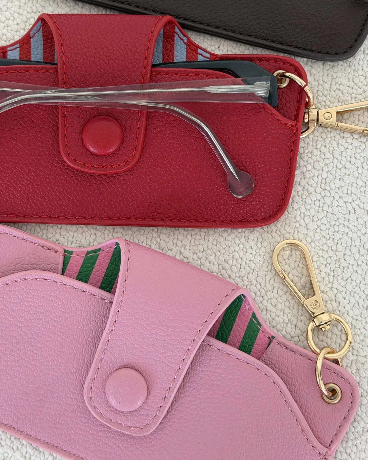 Skittle Sunglasses Case - Green/Bubblegum Pink - Pure Apotheca