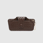 Skittle Sunglasses Case Woven Chocolate - Pure Apotheca