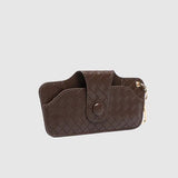 Skittle Sunglasses Case Woven Chocolate - Pure Apotheca