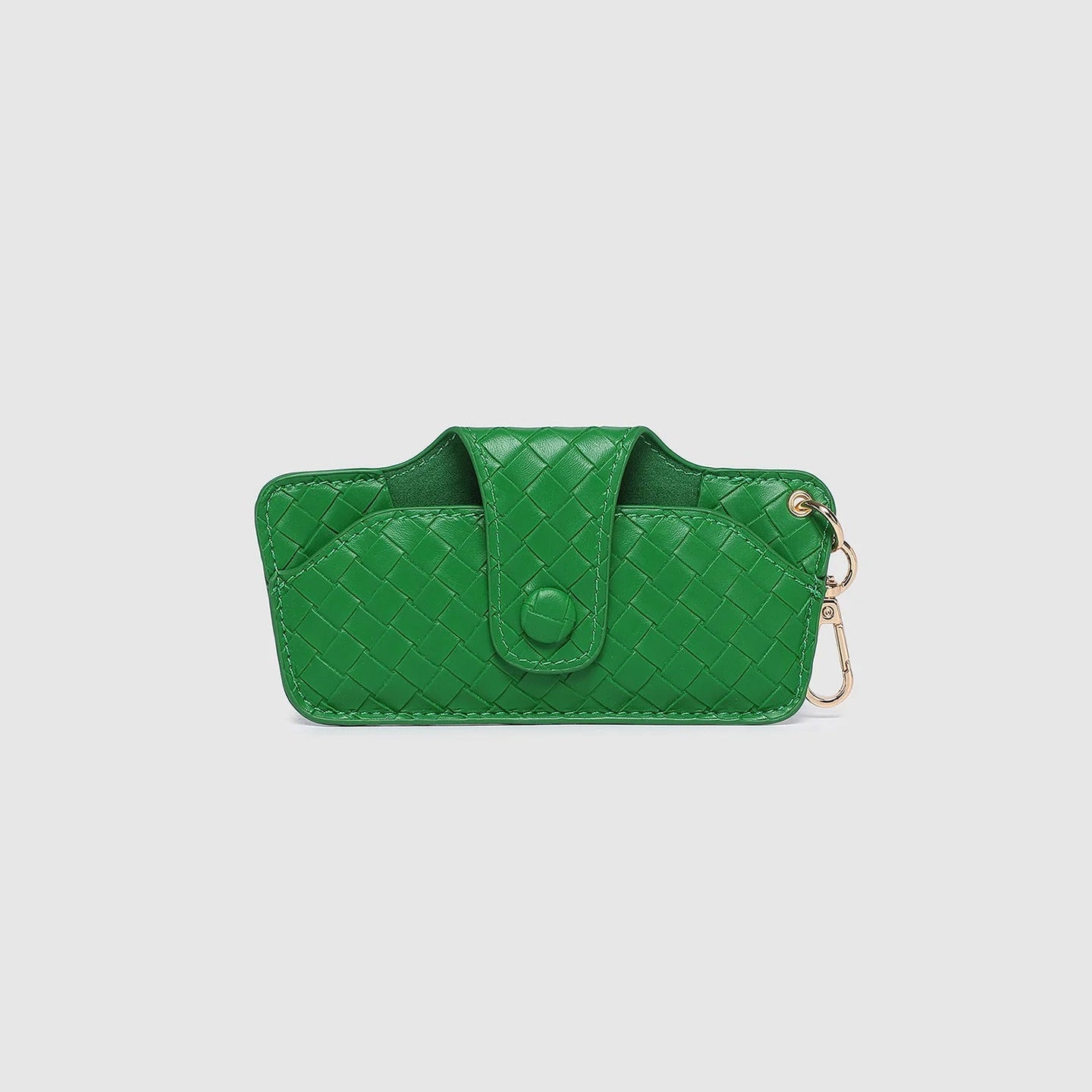Skittle Sunglasses Case Woven Green - Pure Apotheca