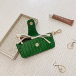 Skittle Sunglasses Case Woven Green - Pure Apotheca