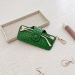 Skittle Sunglasses Case Woven Green - Pure Apotheca